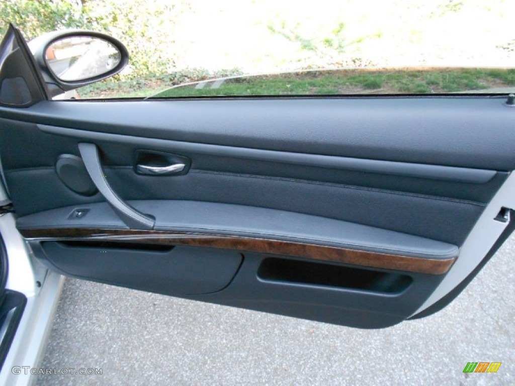 2009 3 Series 335i Convertible - Titanium Silver Metallic / Black photo #24