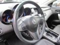 Ebony 2010 Acura RDX Standard RDX Model Steering Wheel
