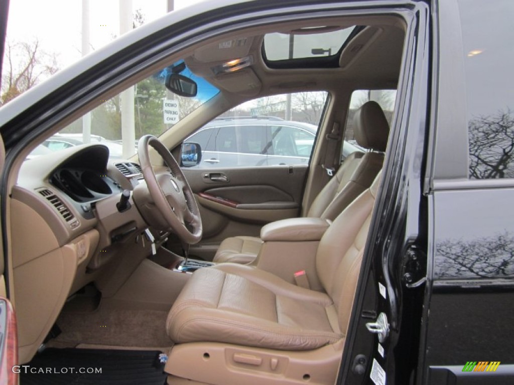 2004 MDX  - Nighthawk Black Pearl / Saddle photo #13