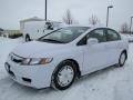 Spectrum White Pearl - Civic Hybrid Sedan Photo No. 3