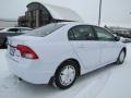 Spectrum White Pearl - Civic Hybrid Sedan Photo No. 7