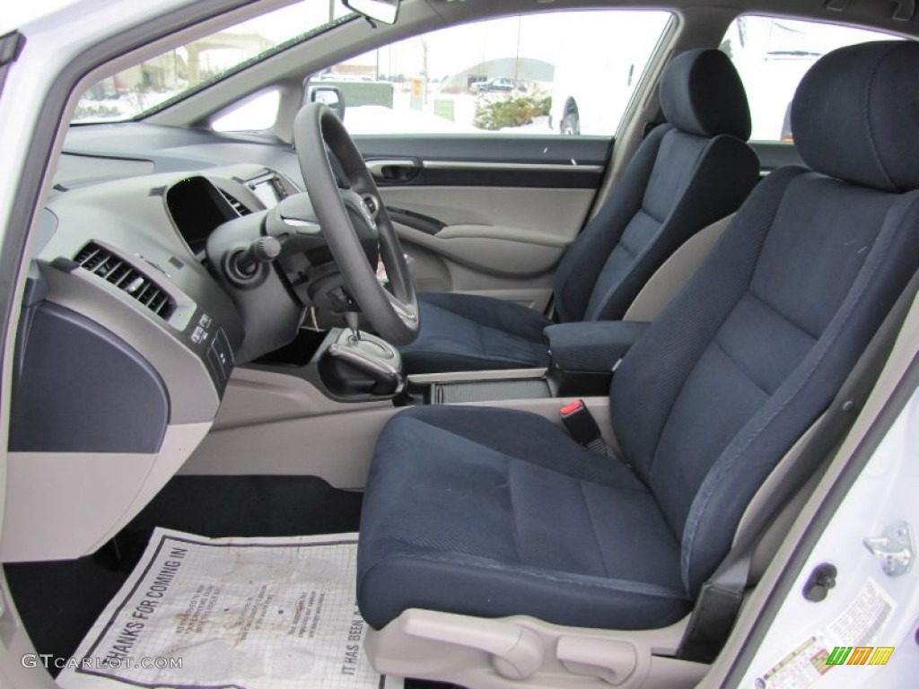 Blue Interior 2009 Honda Civic Hybrid Sedan Photo #60766527
