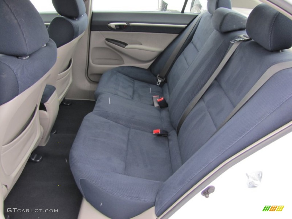 2009 Honda Civic Hybrid Sedan Rear Seat Photo #60766687