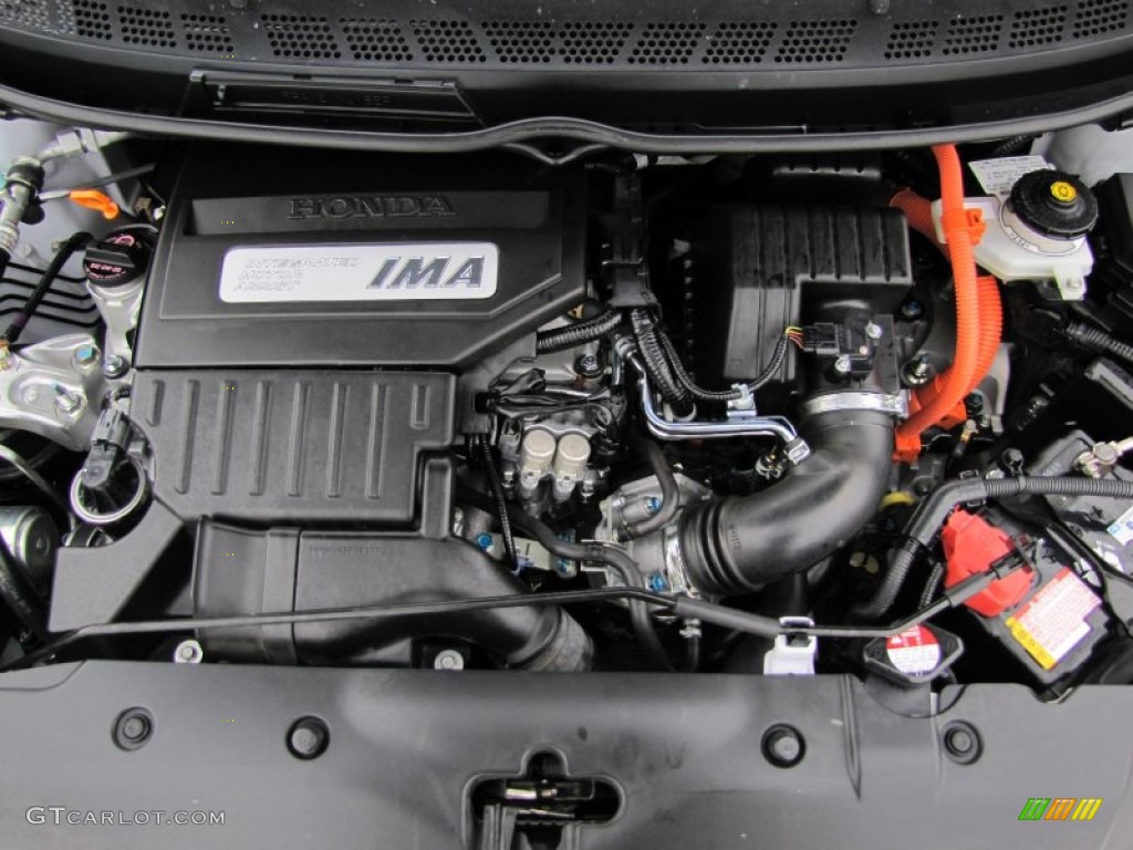 2009 Honda Civic Hybrid Sedan 1.3 Liter SOHC 8-Valve i-VTEC 4 Cylinder IMA Gasoline/Electric Hybrid Engine Photo #60766721