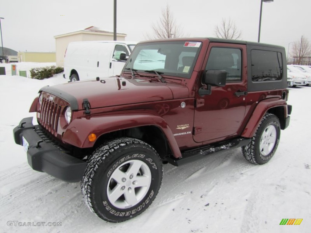 Red Rock Crystal Pearl 2007 Jeep Wrangler Sahara 4x4 Exterior Photo #60767570