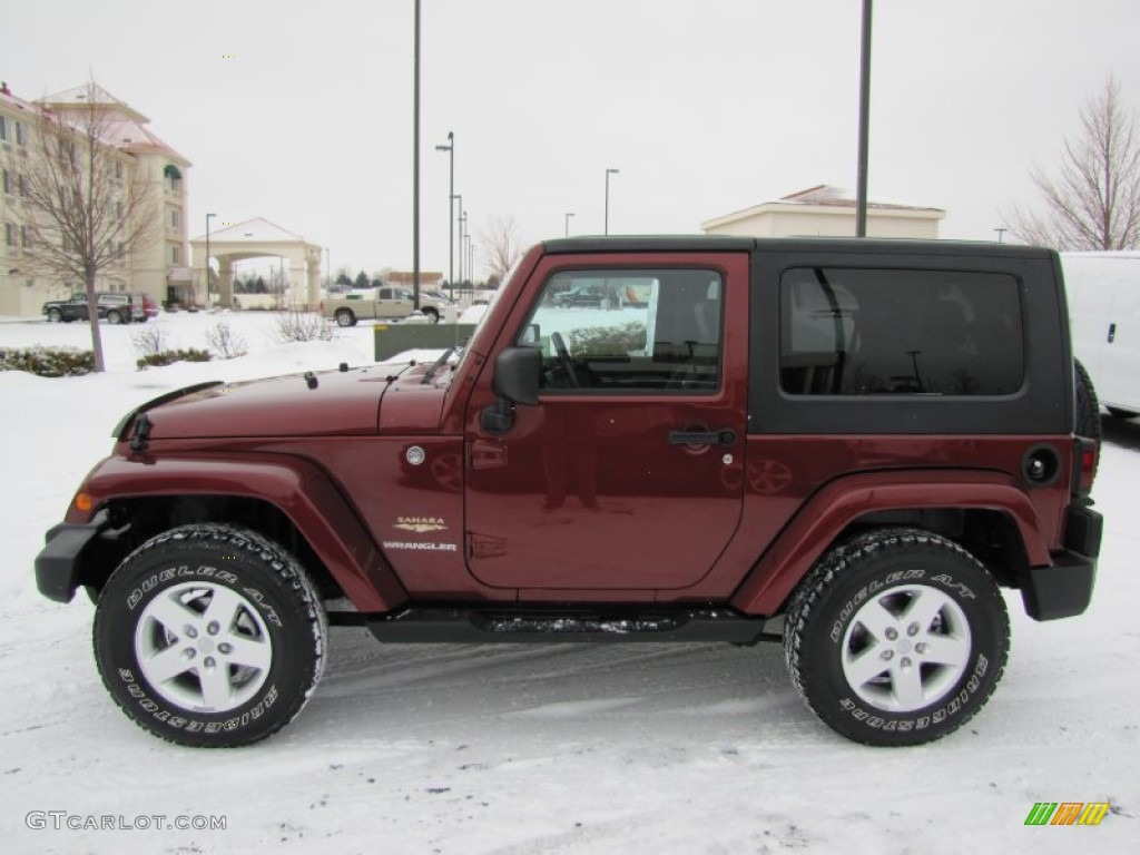 Red Rock Crystal Pearl 2007 Jeep Wrangler Sahara 4x4 Exterior Photo #60767579