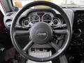 Dark Khaki/Medium Khaki 2007 Jeep Wrangler Sahara 4x4 Steering Wheel