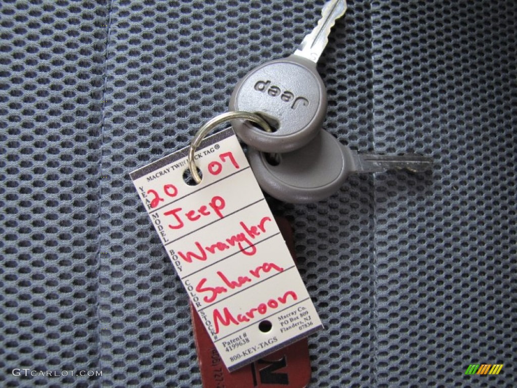 2007 Jeep Wrangler Sahara 4x4 Keys Photo #60767780