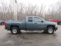 2008 Blue Granite Metallic Chevrolet Silverado 1500 LS Extended Cab 4x4  photo #4