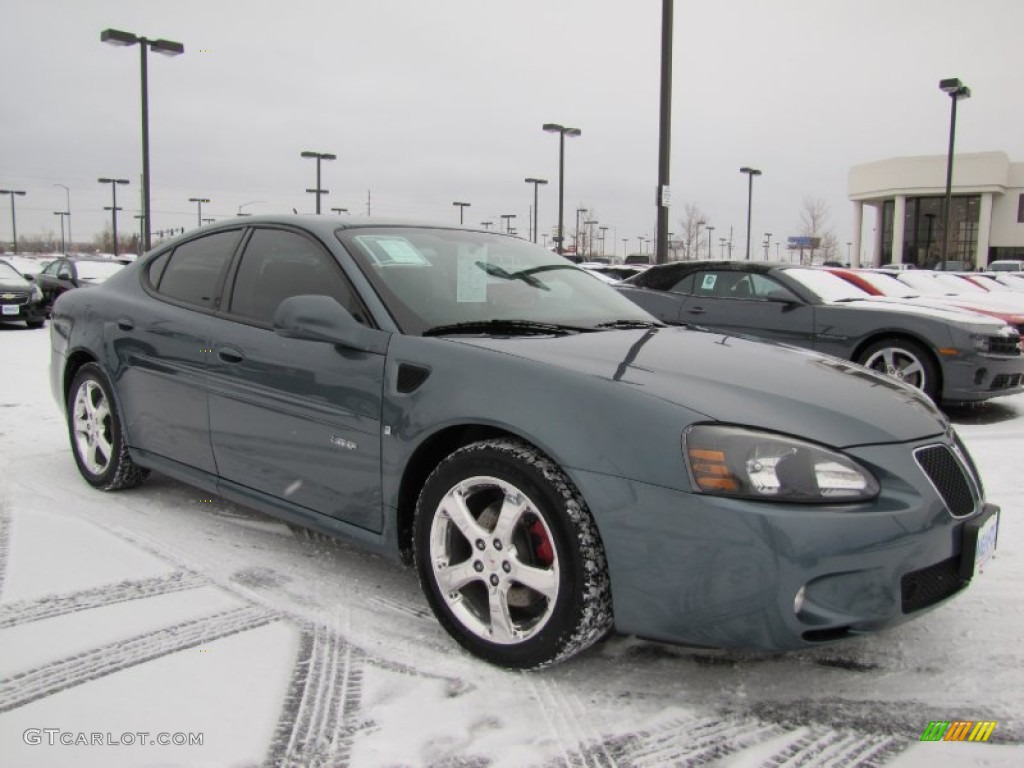 2007 Grand Prix GXP Sedan - Stealth Gray Metallic / Ebony photo #1