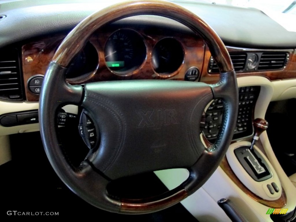2000 XJ XJR - Carnival Red / Oatmeal photo #13