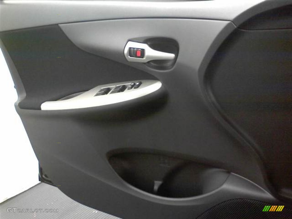 2012 Corolla S - Black Sand Pearl / Dark Charcoal photo #10