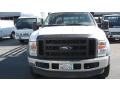 Oxford White - F550 Super Duty XL Regular Cab Chassis Stake Truck Photo No. 2