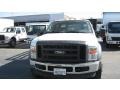 Oxford White - F550 Super Duty XL Regular Cab Chassis Stake Truck Photo No. 2