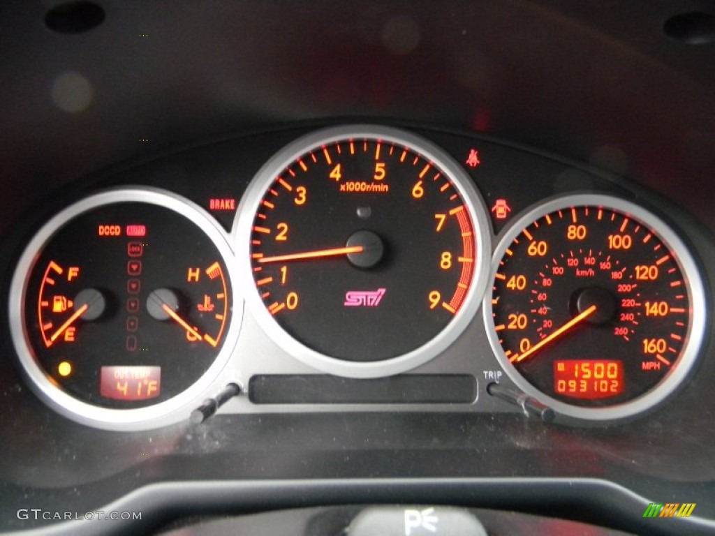 2006 Subaru Impreza WRX STi Gauges Photo #60772880