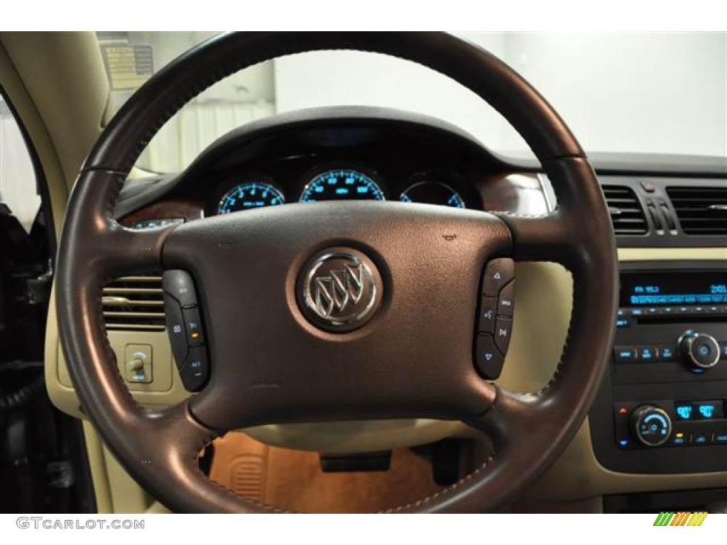 2008 Buick Lucerne CX Cocoa/Cashmere Steering Wheel Photo #60773345