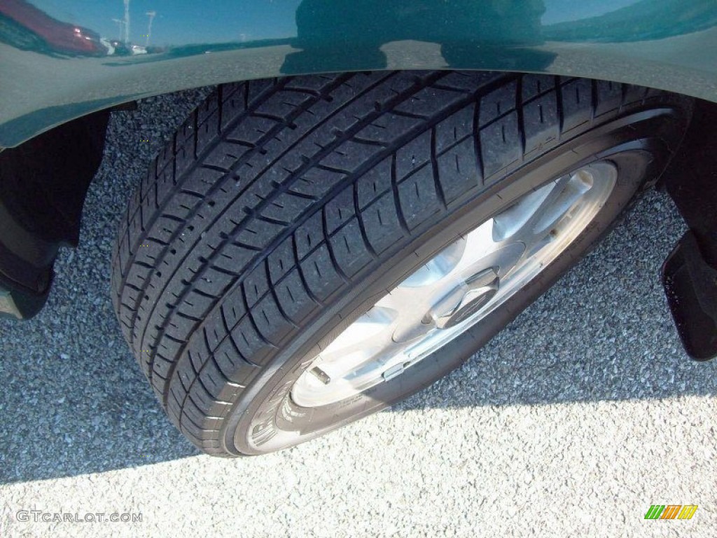 1999 Malibu LS Sedan - Dark Jade Green Metallic / Medium Oak photo #4