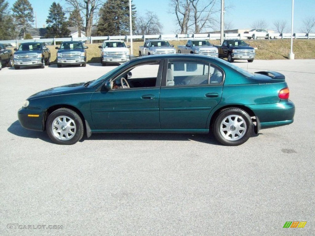 Dark Jade Green Metallic 1999 Chevrolet Malibu LS Sedan Exterior Photo #60773756