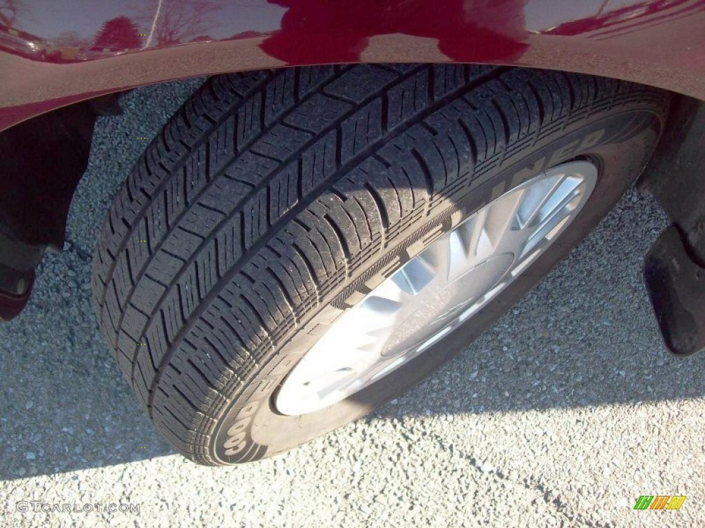 2001 Malibu Sedan - Monterey Maroon Metallic / Gray photo #4