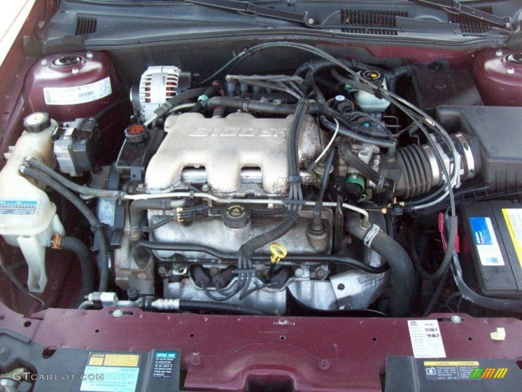 2001 Malibu Sedan - Monterey Maroon Metallic / Gray photo #16