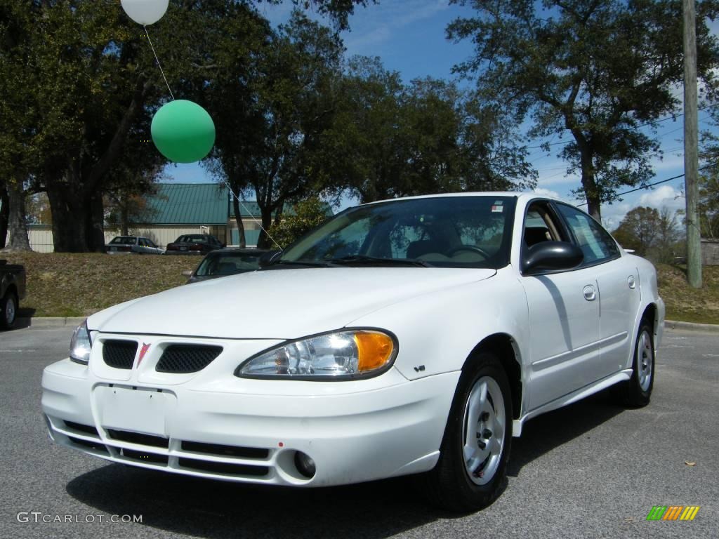 Summit White Pontiac Grand Am