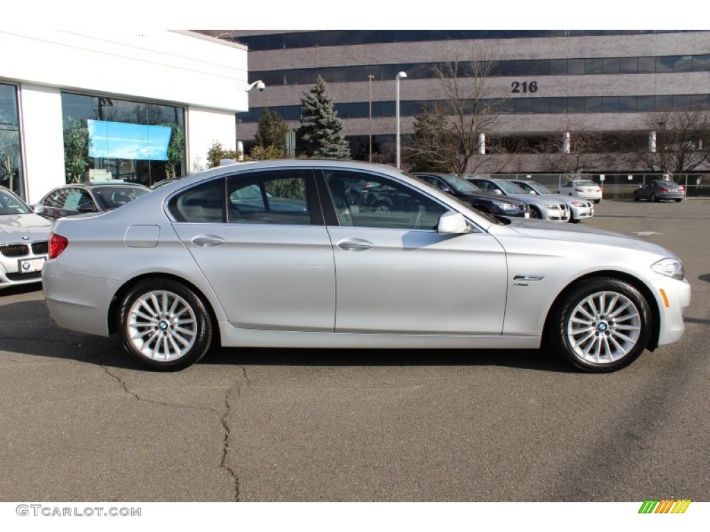 Titanium Silver Metallic 2011 BMW 5 Series 535i xDrive Sedan Exterior Photo #60775766