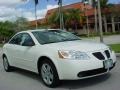 2008 Ivory White Pontiac G6 Sedan  photo #1