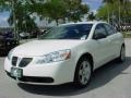 2008 Ivory White Pontiac G6 Sedan  photo #7