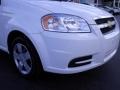 2010 Summit White Chevrolet Aveo LT Sedan  photo #2