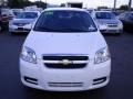 2010 Summit White Chevrolet Aveo LT Sedan  photo #3