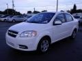 2010 Summit White Chevrolet Aveo LT Sedan  photo #5