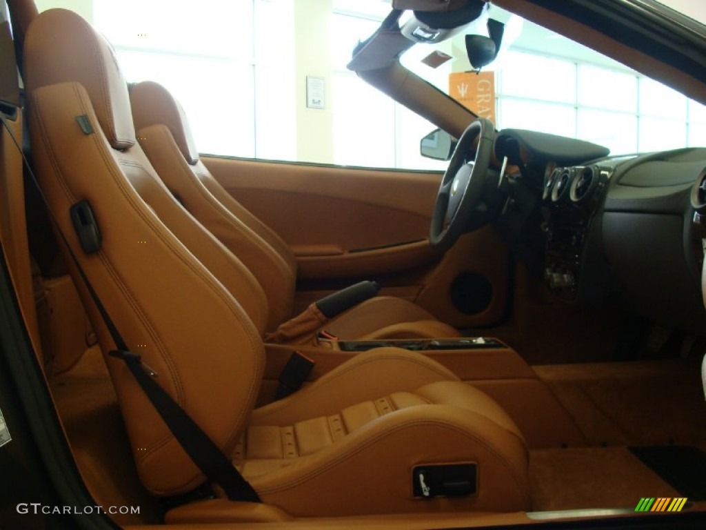 2009 F430 Spider F1 - Grigio Silverstone (Dark Grey Metallic) / Beige photo #13