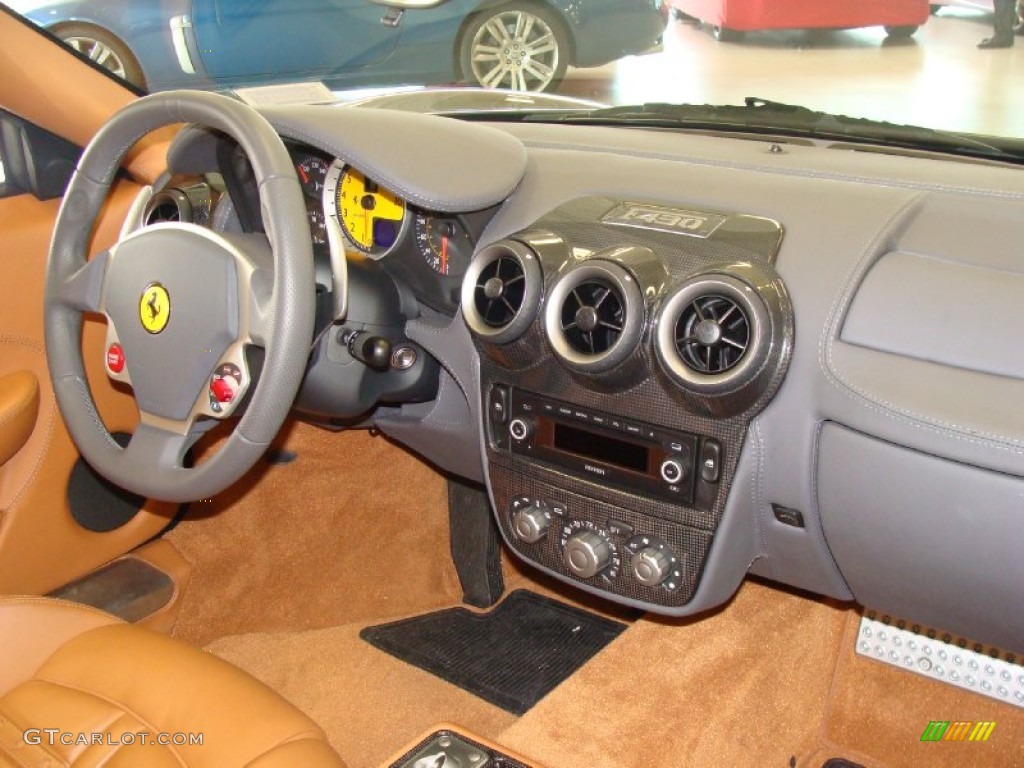 2009 Ferrari F430 Spider F1 Beige Dashboard Photo #60779716