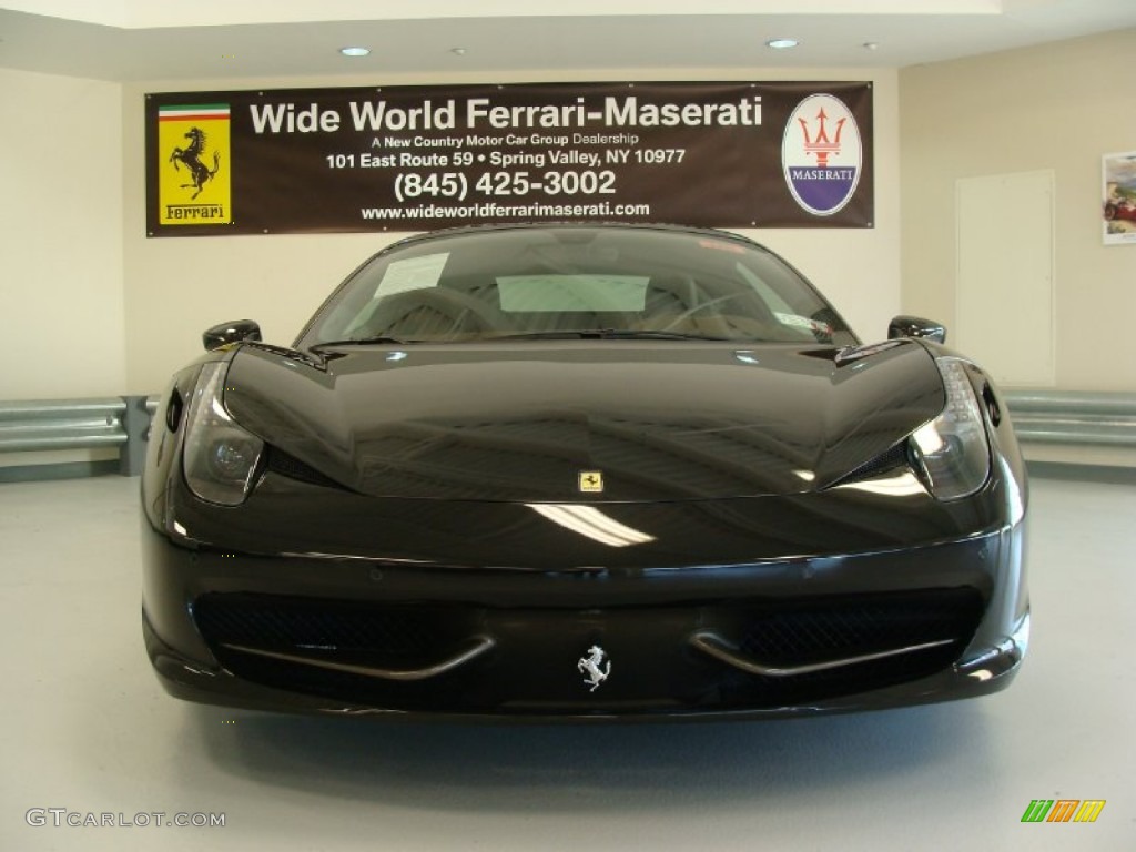 Nero Daytona (Black Metallic) Ferrari 458