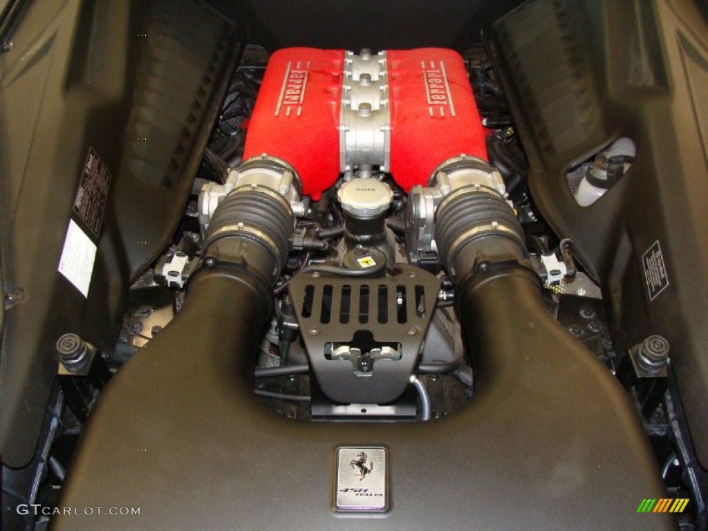 2010 Ferrari 458 Italia 4.5 Liter GDI DOHC 32-Valve VVT V8 Engine Photo #60779945