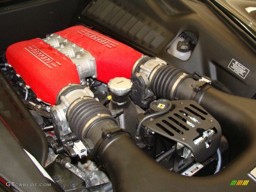 2010 Ferrari 458 Italia 4.5 Liter GDI DOHC 32-Valve VVT V8 Engine Photo #60779951