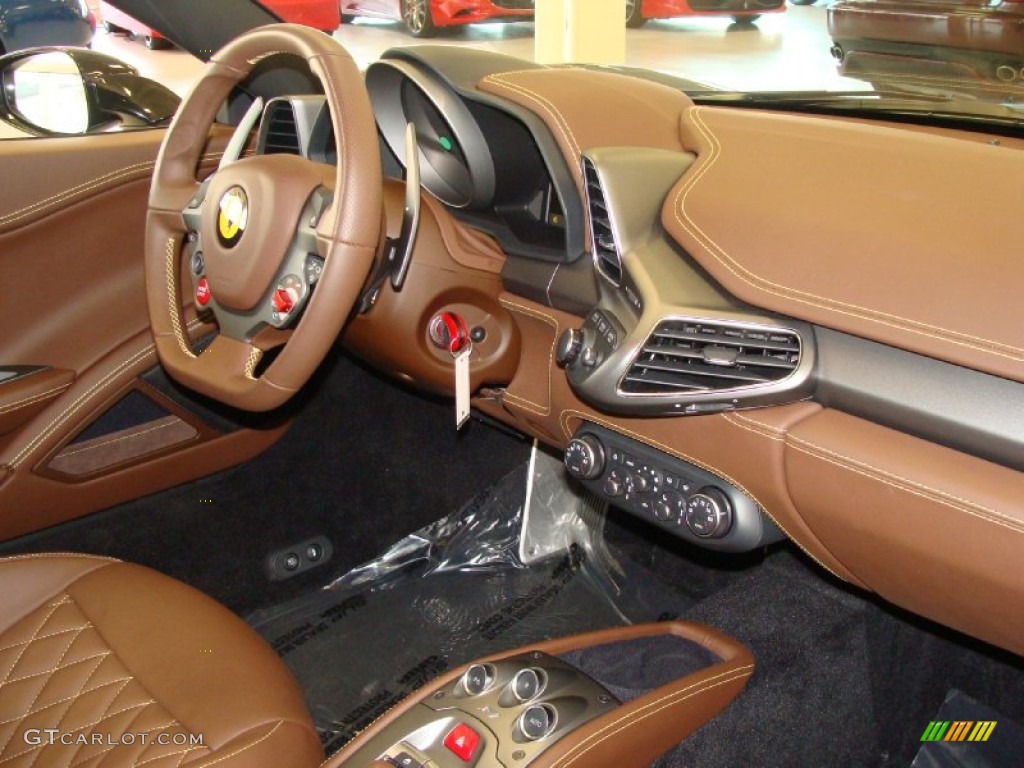 2010 Ferrari 458 Italia Cioccolato Dashboard Photo #60779981