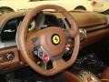 Cioccolato Steering Wheel Photo for 2010 Ferrari 458 #60780014