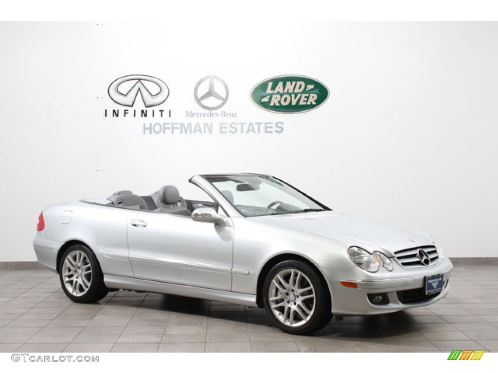 Iridium Silver Metallic Mercedes-Benz CLK