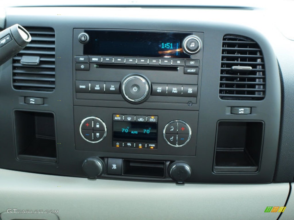 2011 Silverado 1500 LT Extended Cab - Taupe Gray Metallic / Light Titanium/Ebony photo #11