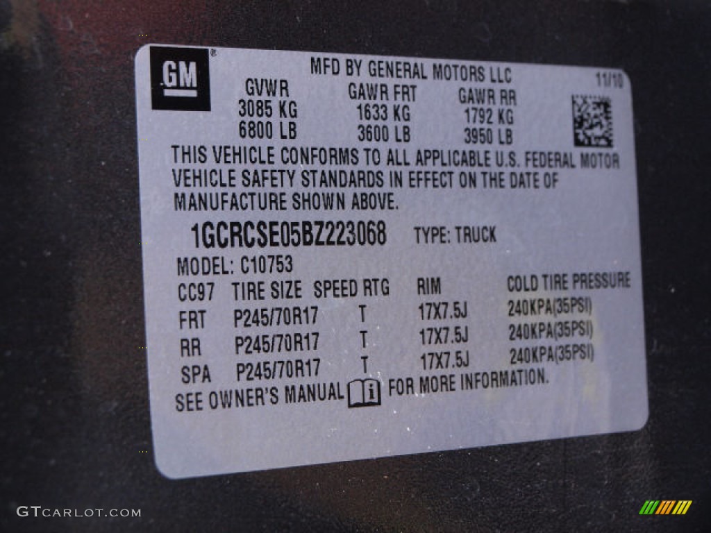 2011 Silverado 1500 LT Extended Cab - Taupe Gray Metallic / Light Titanium/Ebony photo #16