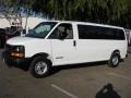 Summit White - Savana Van 3500 SLE Passenger Photo No. 3