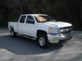 2008 Summit White Chevrolet Silverado 2500HD LT Z71 Crew Cab 4x4  photo #1