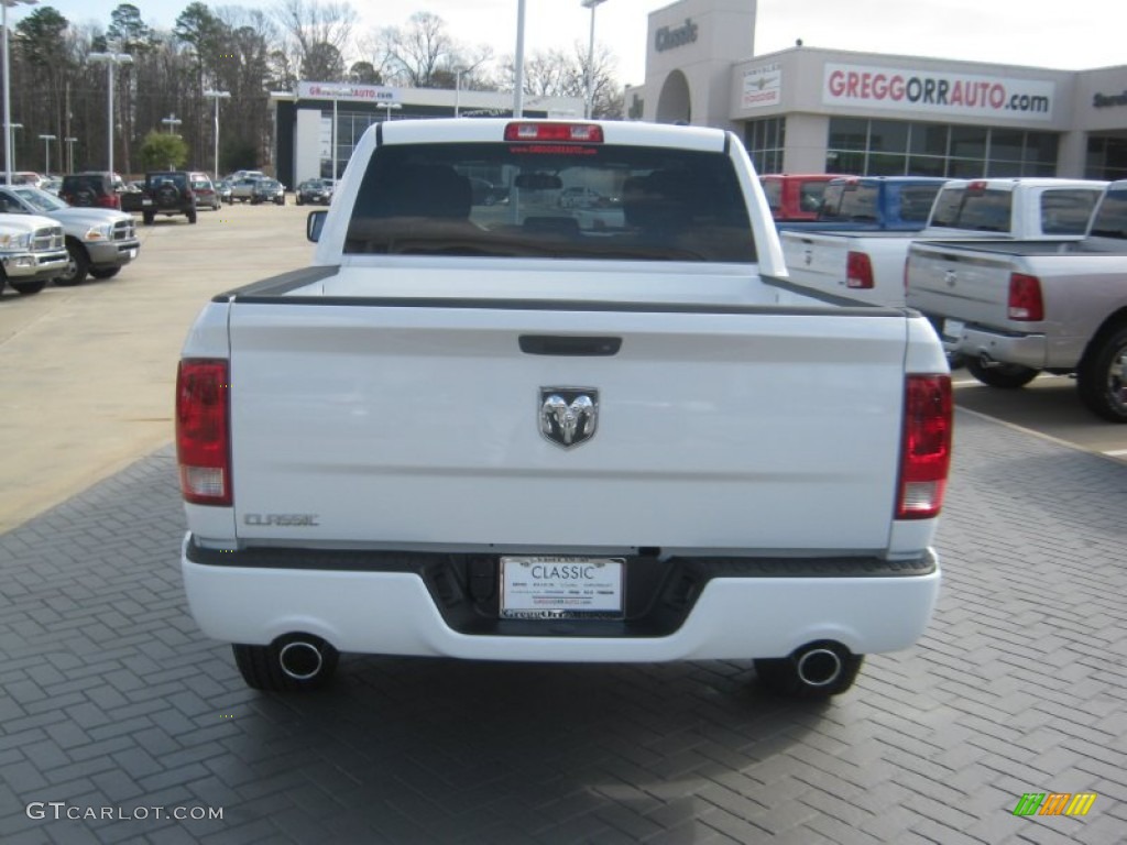 2012 Ram 1500 Express Crew Cab - Bright White / Dark Slate Gray/Medium Graystone photo #4