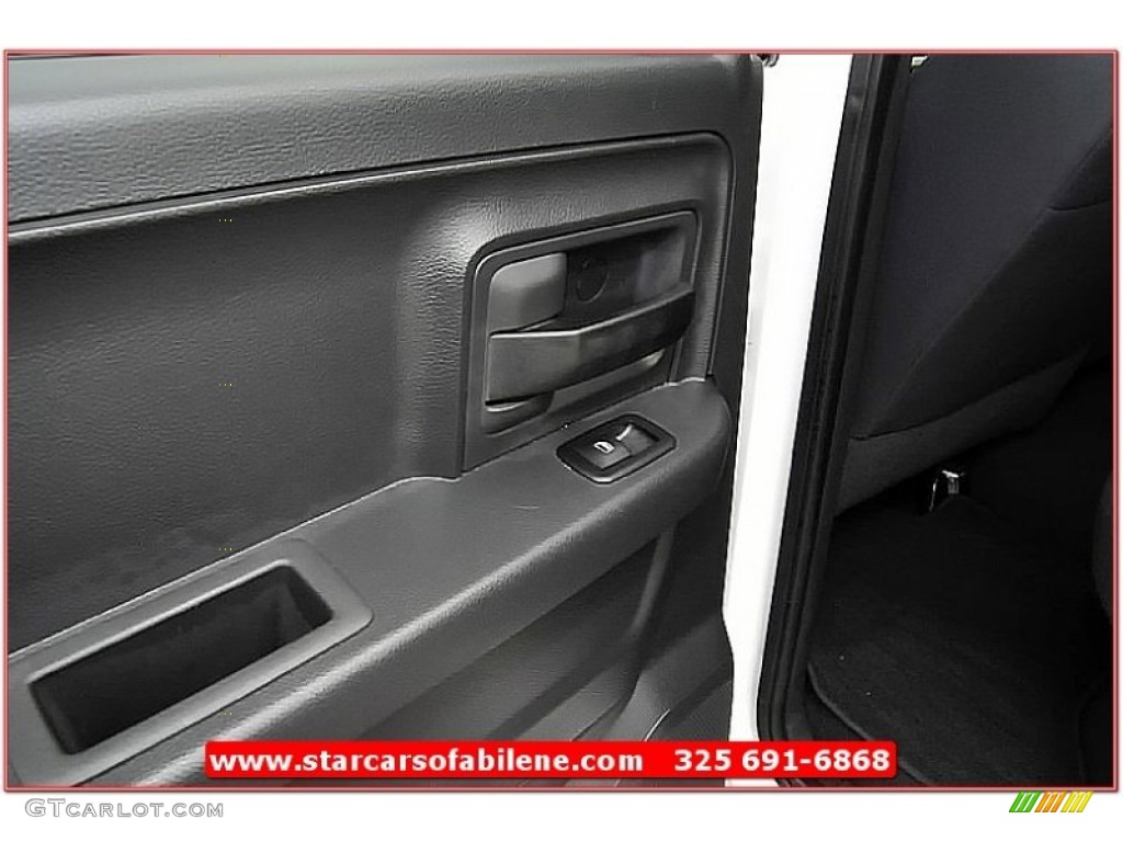 2010 Ram 1500 ST Quad Cab 4x4 - Stone White / Dark Slate/Medium Graystone photo #22
