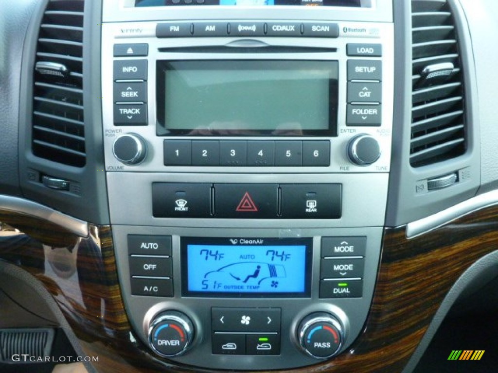 2012 Hyundai Santa Fe Limited V6 AWD Controls Photo #60783611