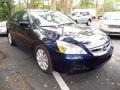 2007 Royal Blue Pearl Honda Accord EX-L V6 Sedan  photo #1