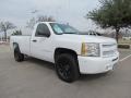 2009 Summit White Chevrolet Silverado 1500 Regular Cab 4x4  photo #7