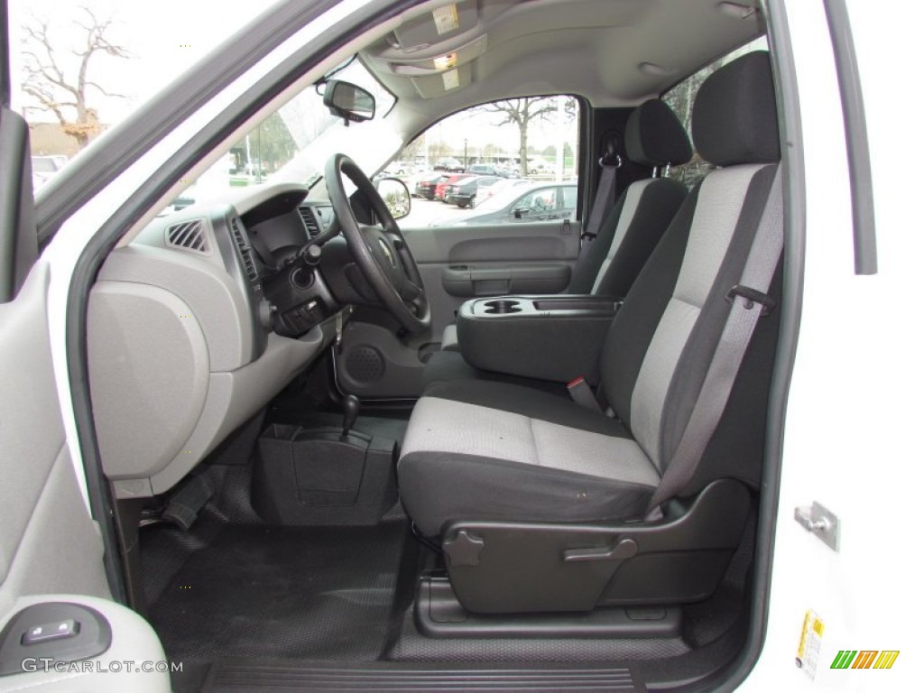 2009 Silverado 1500 Regular Cab 4x4 - Summit White / Dark Titanium photo #9