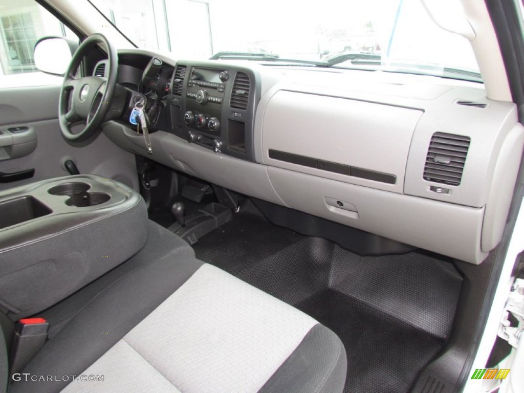 2009 Silverado 1500 Regular Cab 4x4 - Summit White / Dark Titanium photo #15